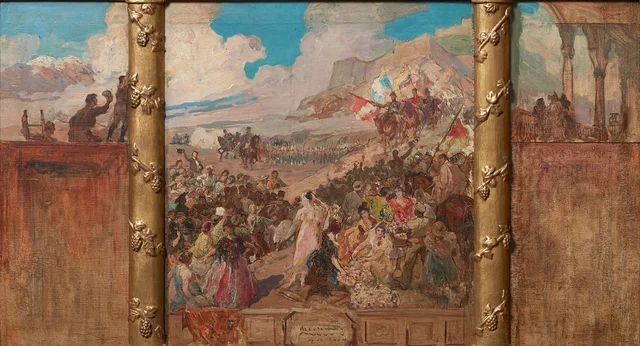 A Passagem dos libertadores (Apoteose de Ayacucho), Daniel Hernández