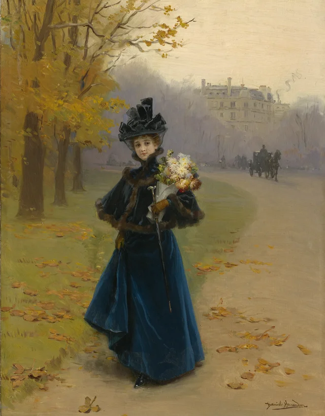 Mujer en el Bois de Boulogne, Daniel Hernández
