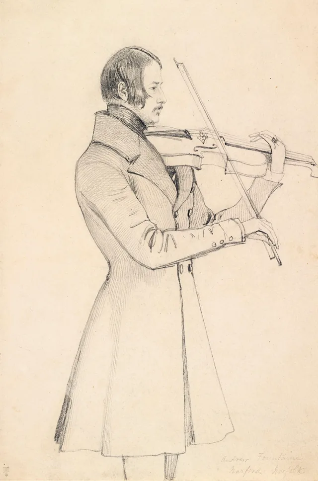 Andrew Fountaine de Narford, Norfolk (1676-1753), Daniel Maclise