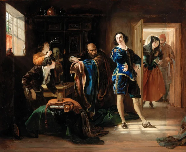 Una escena de Gil Blas