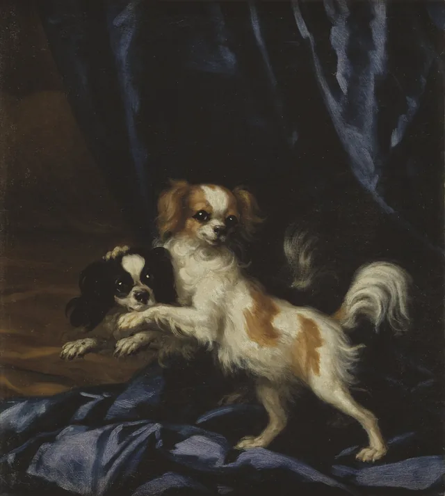 Dois cachorrinhos, David Klöcker Ehrenstrahl