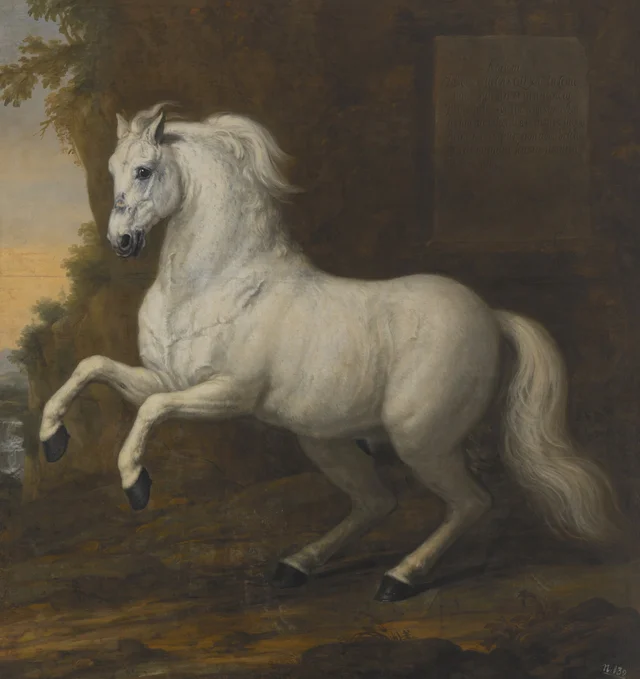 Kortom, cavalo de montaria de Carlos XI, David Klöcker Ehrenstrahl