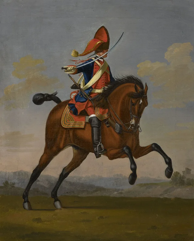 Grenadier, Regiment of Dragoons "Batthyany", David Morier