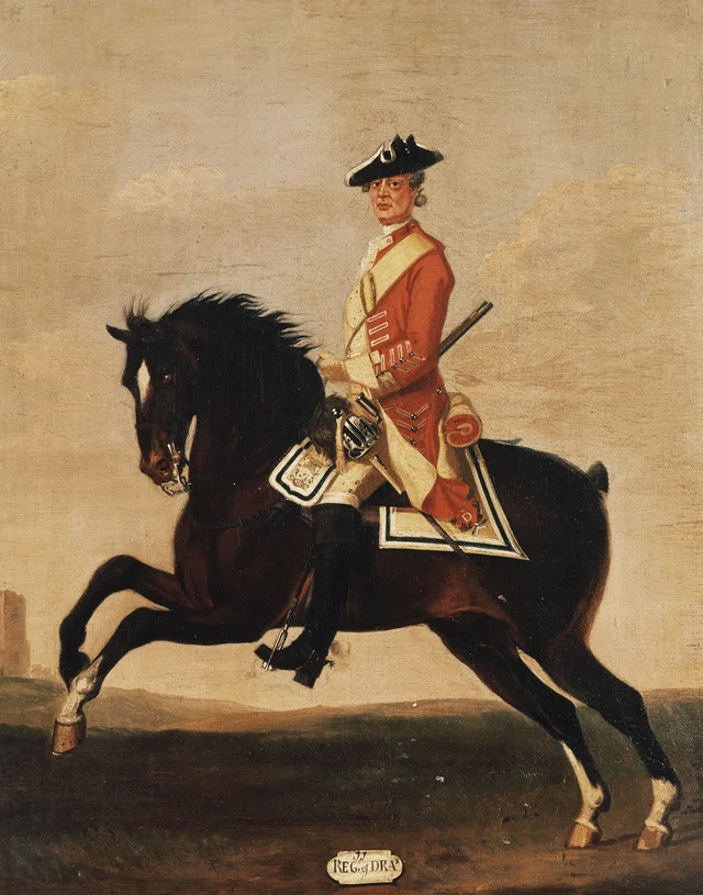 Private, 11th Dragoons, 1751, David Morier