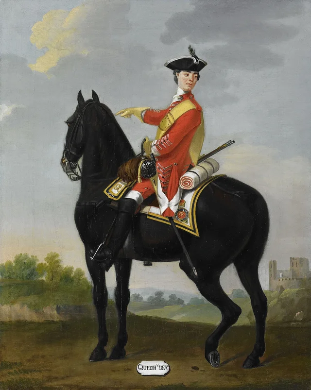 Private, 7th Queen's Dragoons, 1751, David Morier