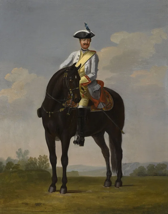 Private, Regiment of Horse 3B "Briedenbach", David Morier