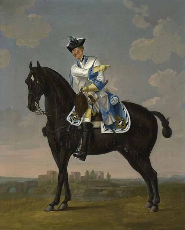 Private, Regiment of Horse "Isenburg", David Morier