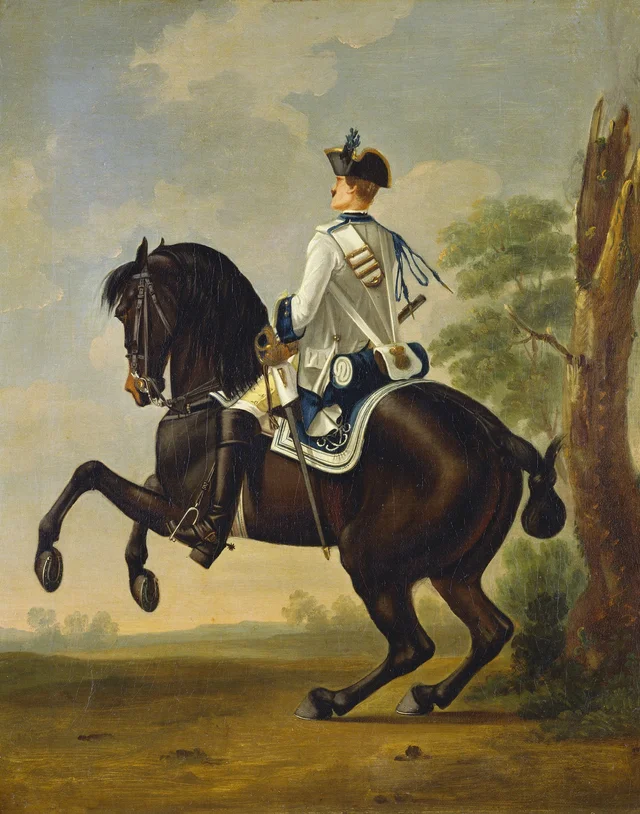Private, Regiment of Horse 'Prinz Maximilian', David Morier