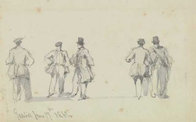 Grupo de personagens, Gadshill, David Roberts
