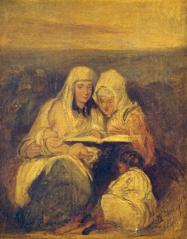 The Holy Family with Saint Elizabeth and Saint John the Baptist, David Wilkie