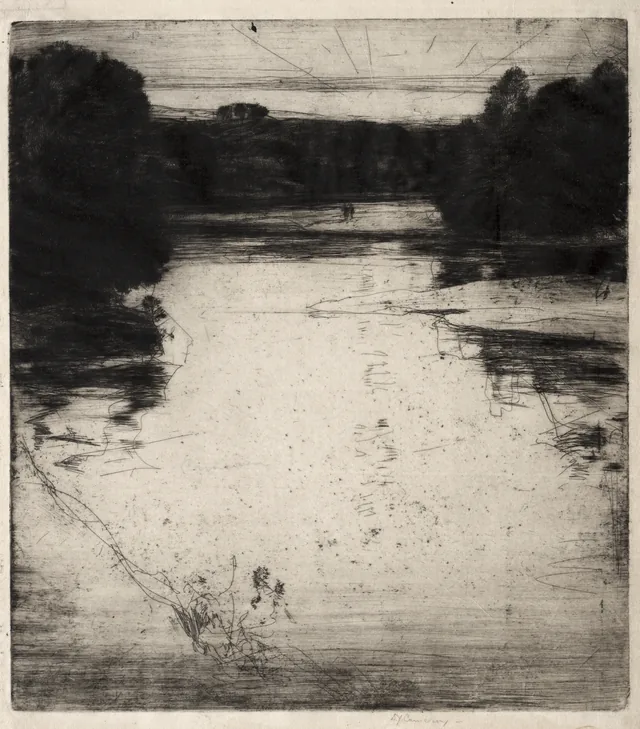 Últimas luzes sobre o Findhorn, David Young Cameron