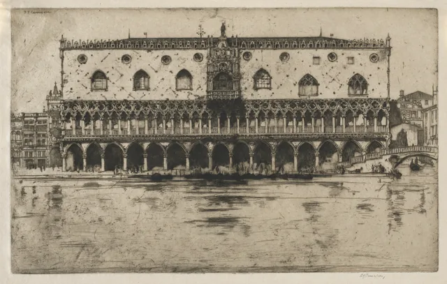 Doge's Palace, David Young Cameron