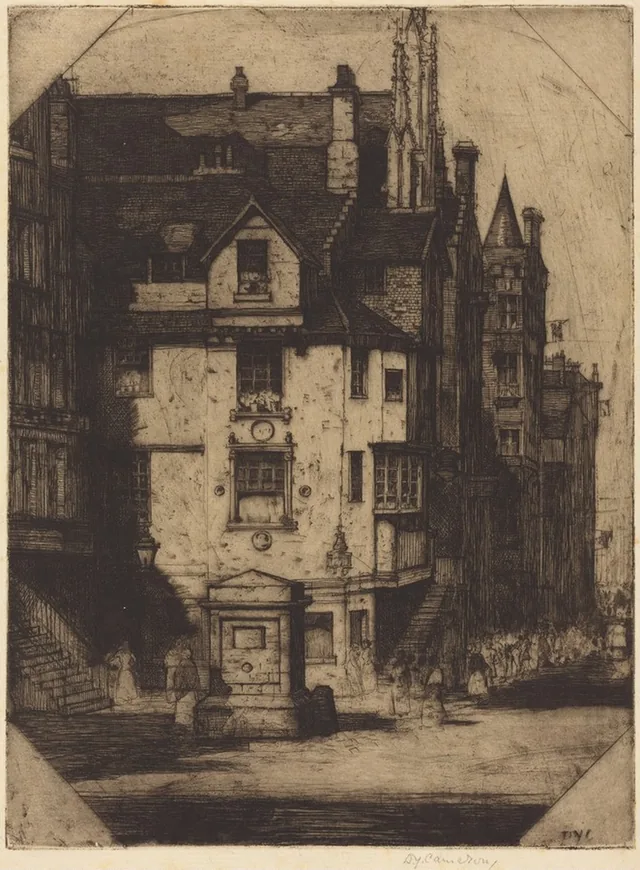 A casa de John Knox, David Young Cameron