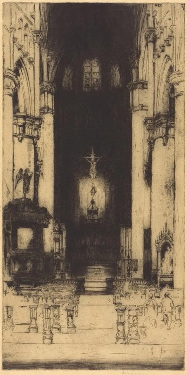 Notre-Dame de Dinant, David Young Cameron