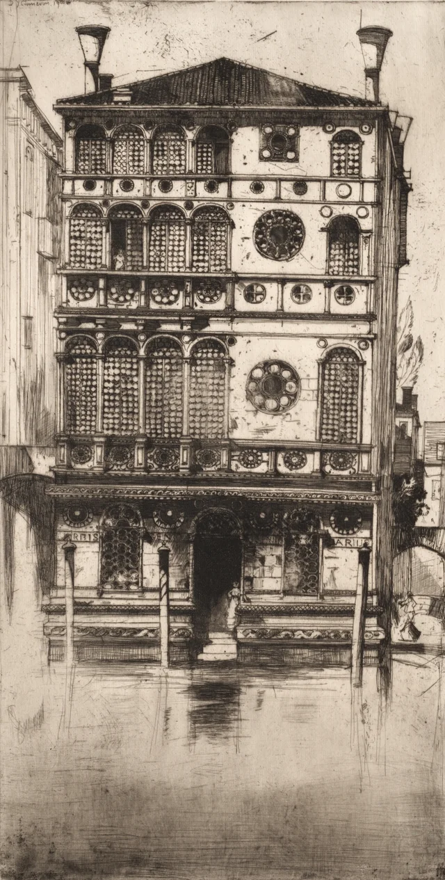 Palazzo Dario, Venecia, David Young Cameron