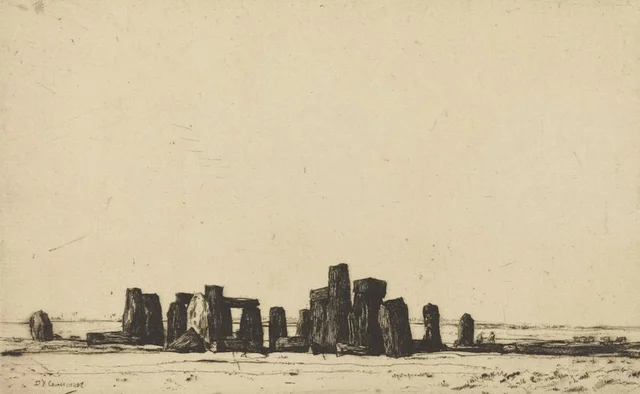 Stonehenge, David Young Cameron