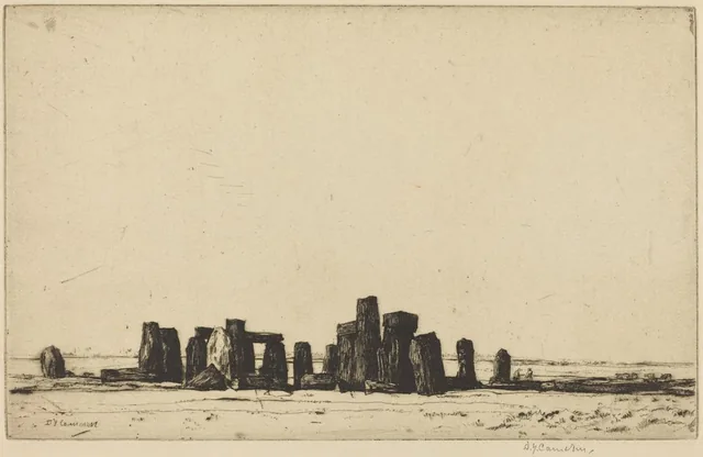 Stonehenge, David Young Cameron
