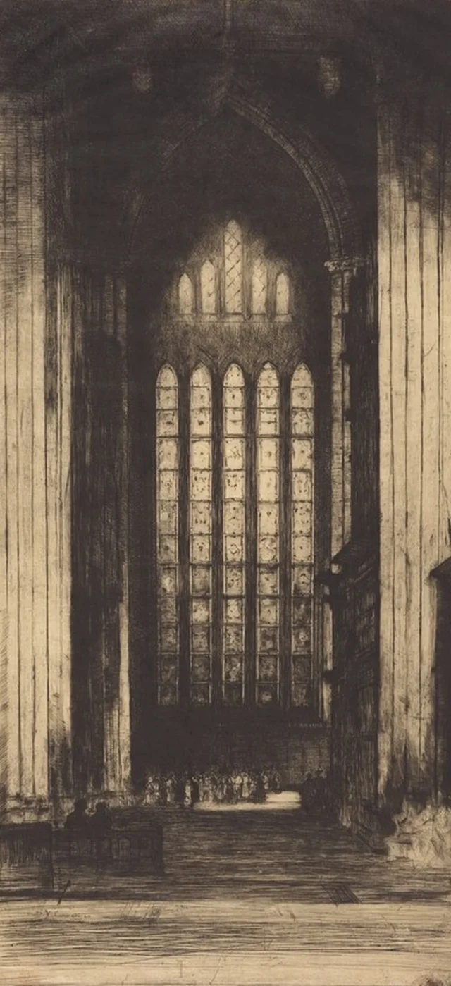 Las Cinco Hermanas, catedral de York, David Young Cameron