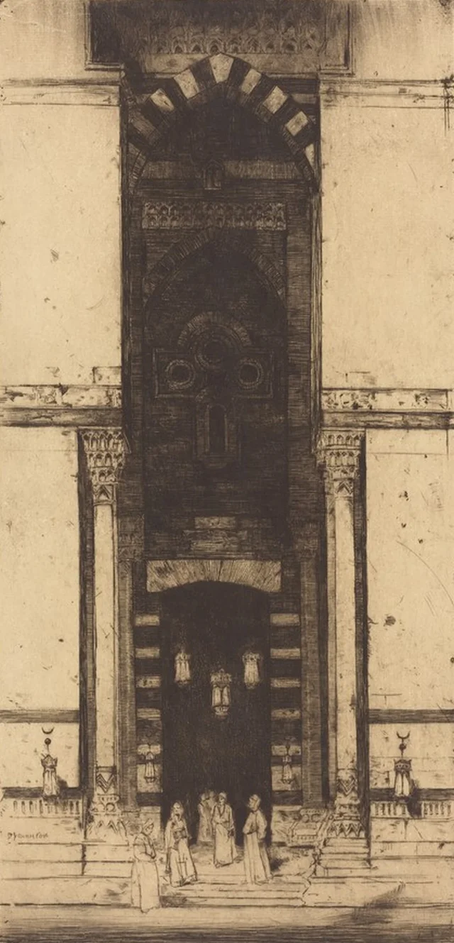 El portal de la mezquita