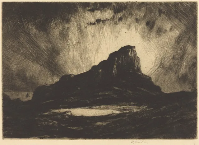 O Sgùrr de Eigg, David Young Cameron
