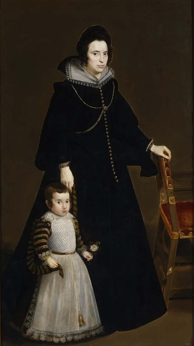 Doña Antonia de Ipeñarrieta y Galdós and Her Son Don Luis, Diego Velázquez