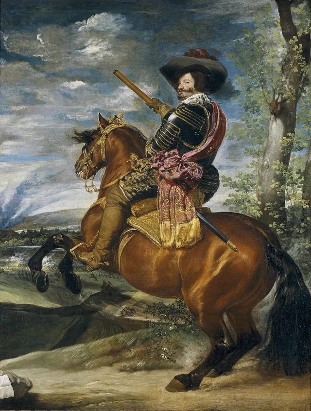 Equestrian Portrait of the Count-Duke of Olivares, Diego Velázquez