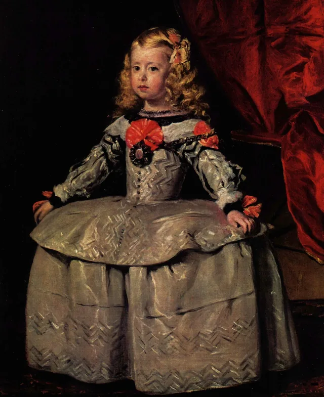 Infanta Margaret Theresa in a White and Silver Dress, Diego Velázquez