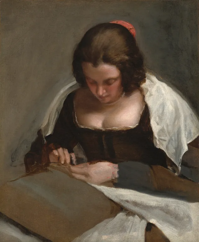 The Needlewoman, Diego Velázquez