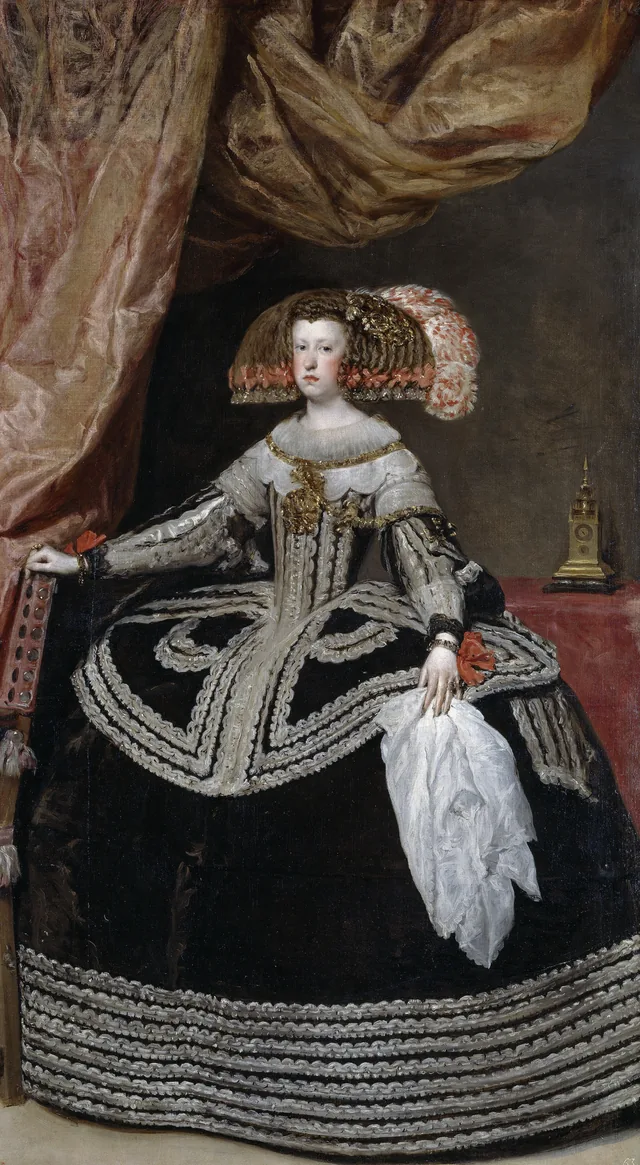 Portrait of Mariana of Austria, Diego Velázquez