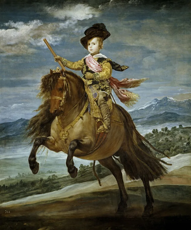 Equestrian Portrait of Prince Balthasar Charles, Diego Velázquez