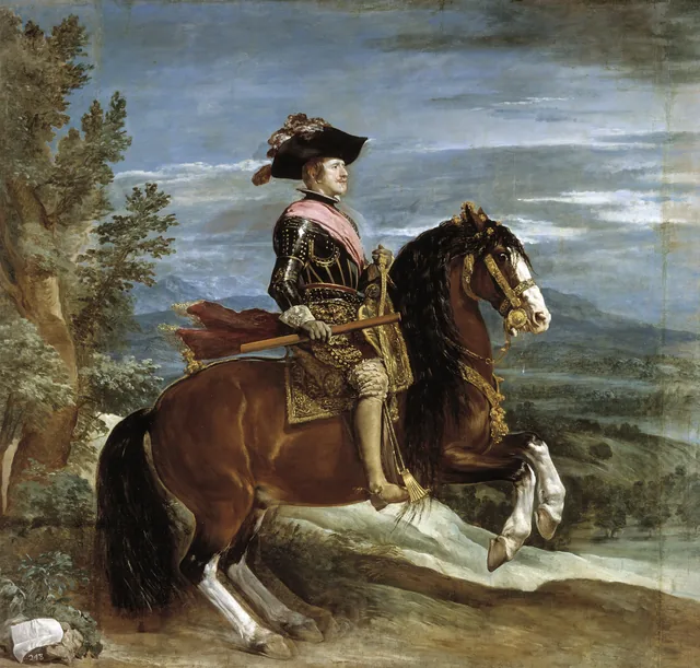 Equestrian Portrait of Philip IV, Diego Velázquez