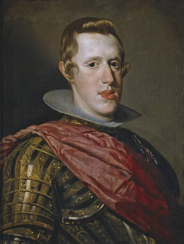 Felipe IV con armadura