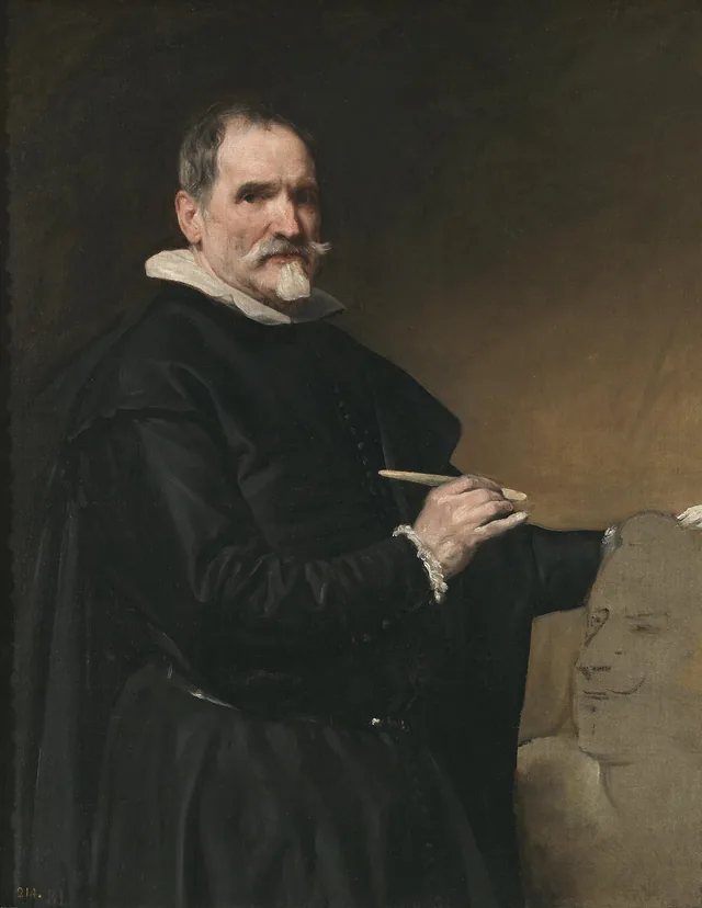 Portrait of Juan Martínez Montañés, Diego Velázquez