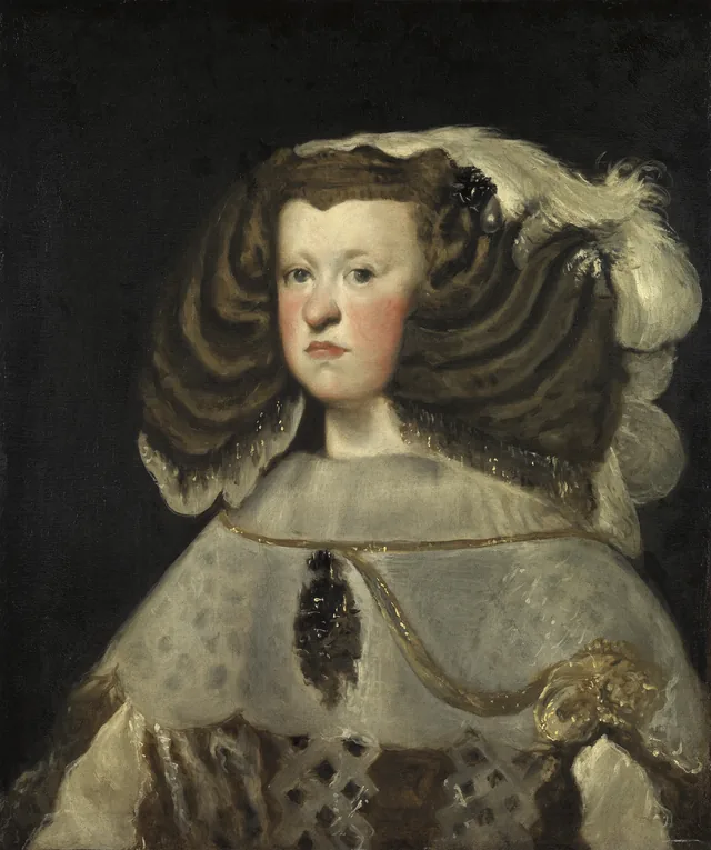 Portrait of Mariana of Austria, Queen of Spain, Diego Velázquez