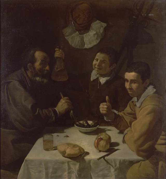 The Lunch, Diego Velázquez