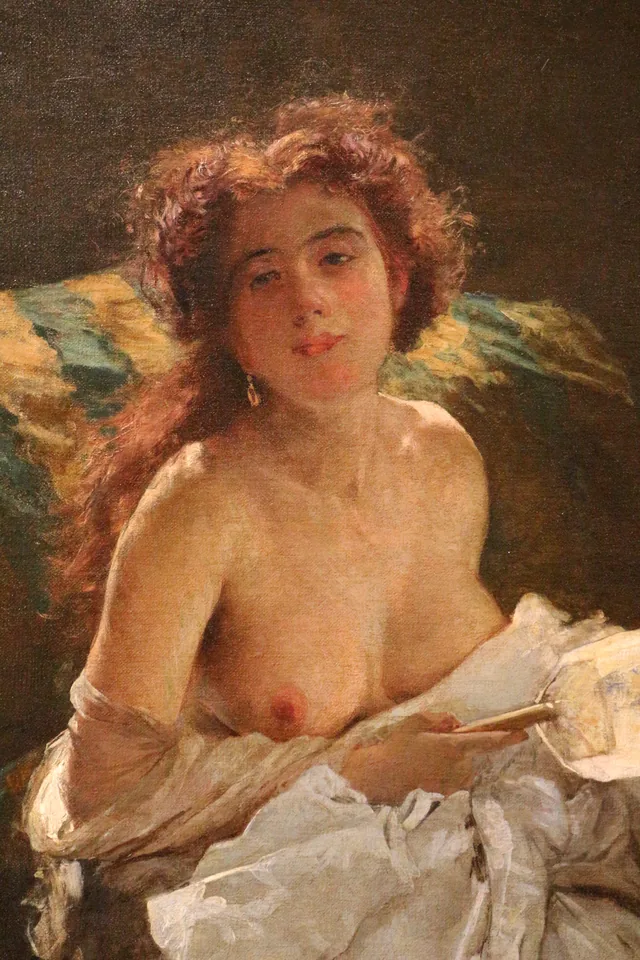 Lady with a Fan