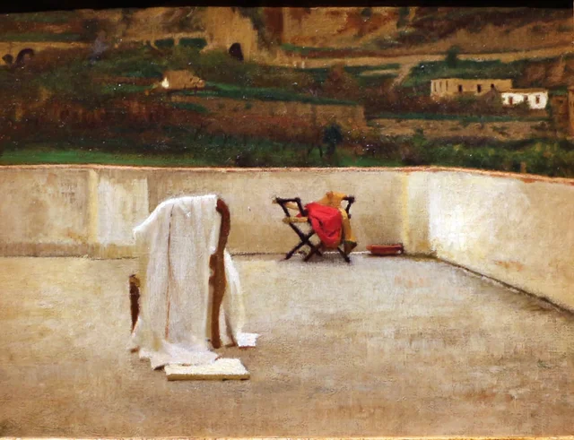 The Terrace, Domenico Morelli