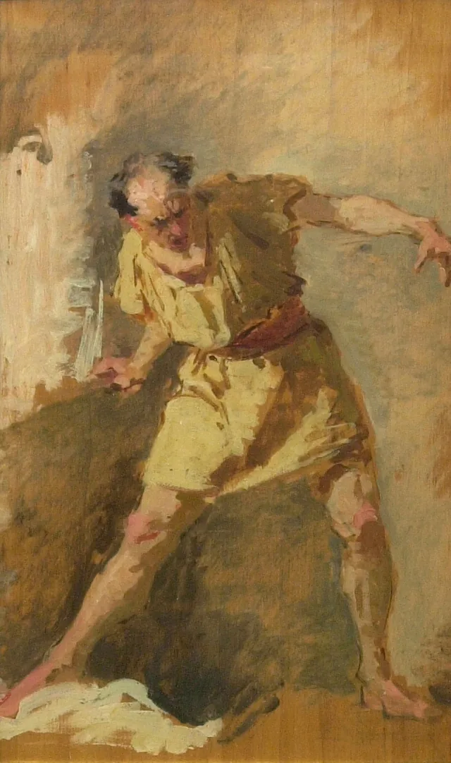 The Gladiator, Domenico Morelli