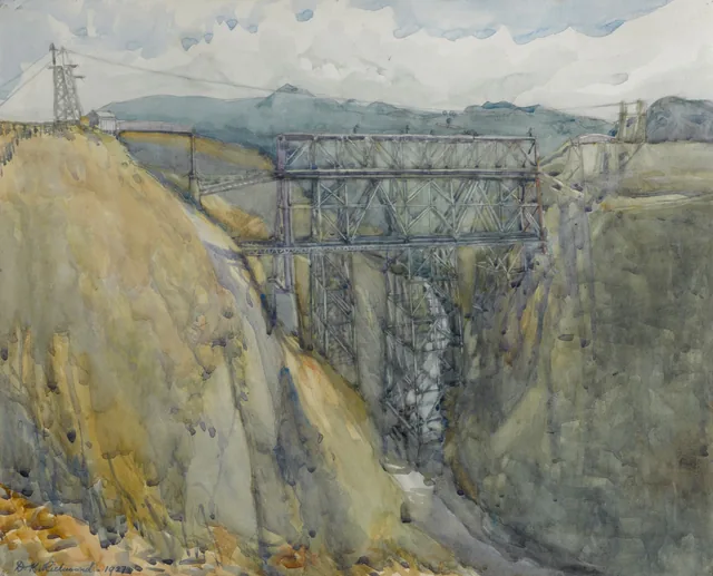 O viaduto, Waikoau, Dorothy Kate Richmond