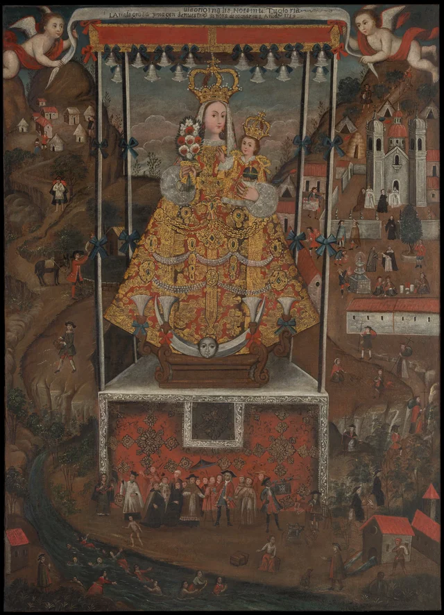 Nossa Senhora de Cocharcas, Escola de Cusco
