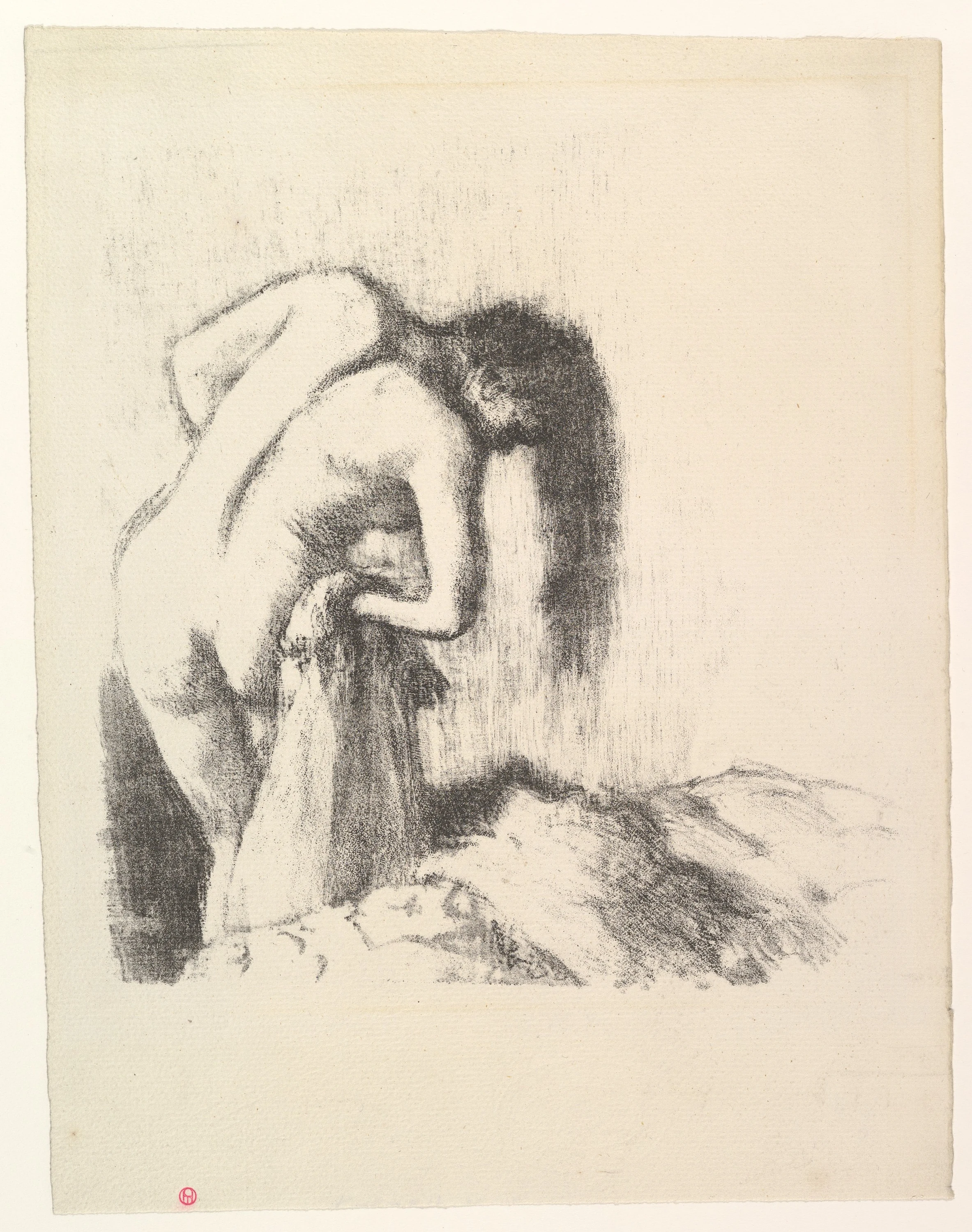After the Bath III, Edgar Degas