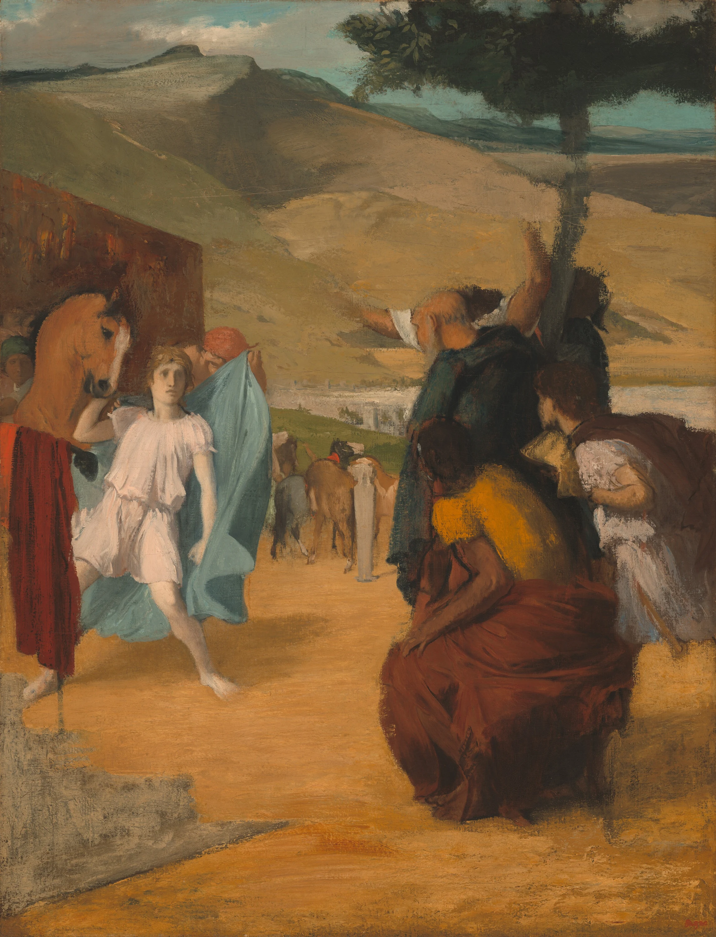 Alexander and Bucephalus, Edgar Degas
