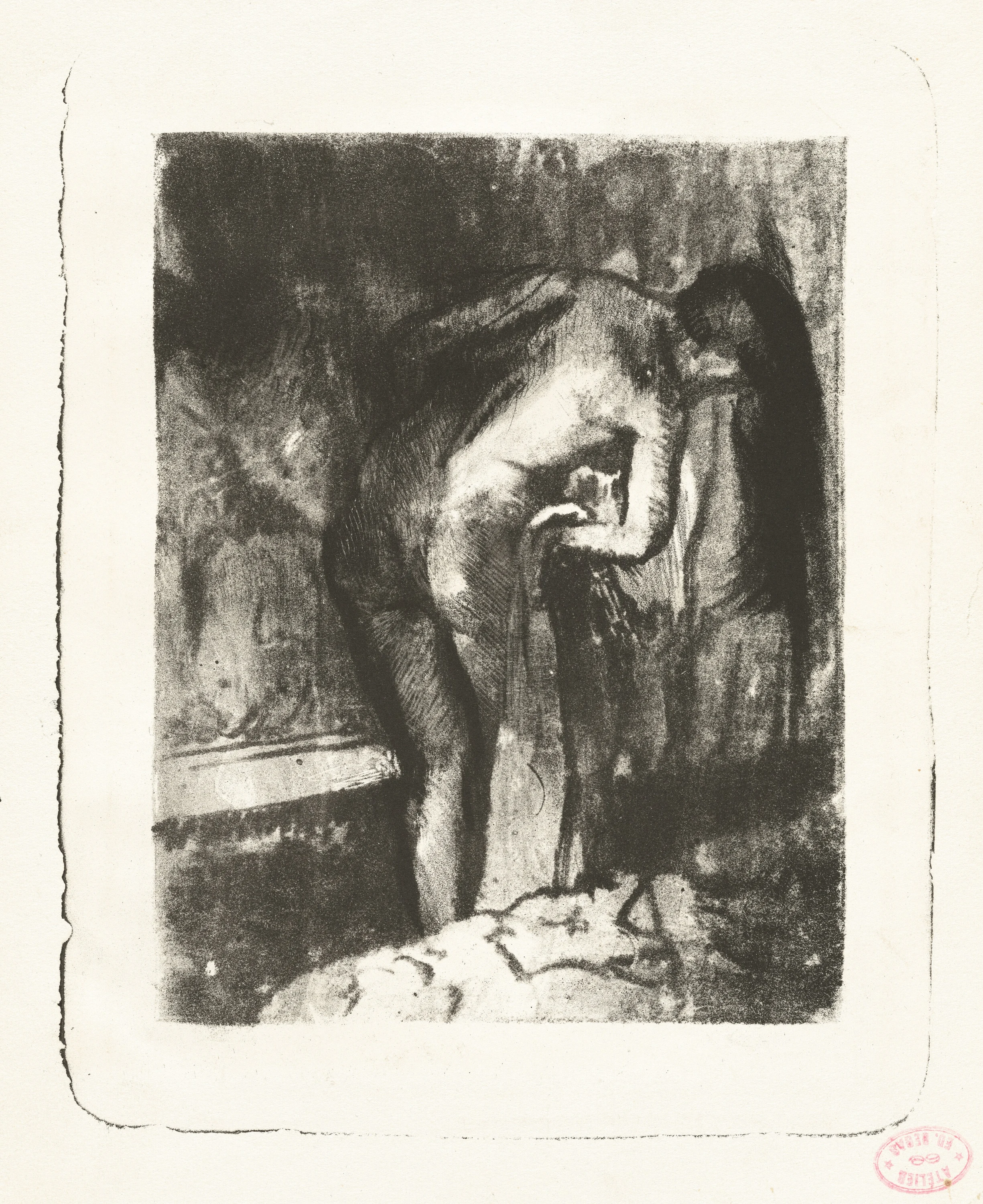 Après le Bain II (After the Bath II), Edgar Degas