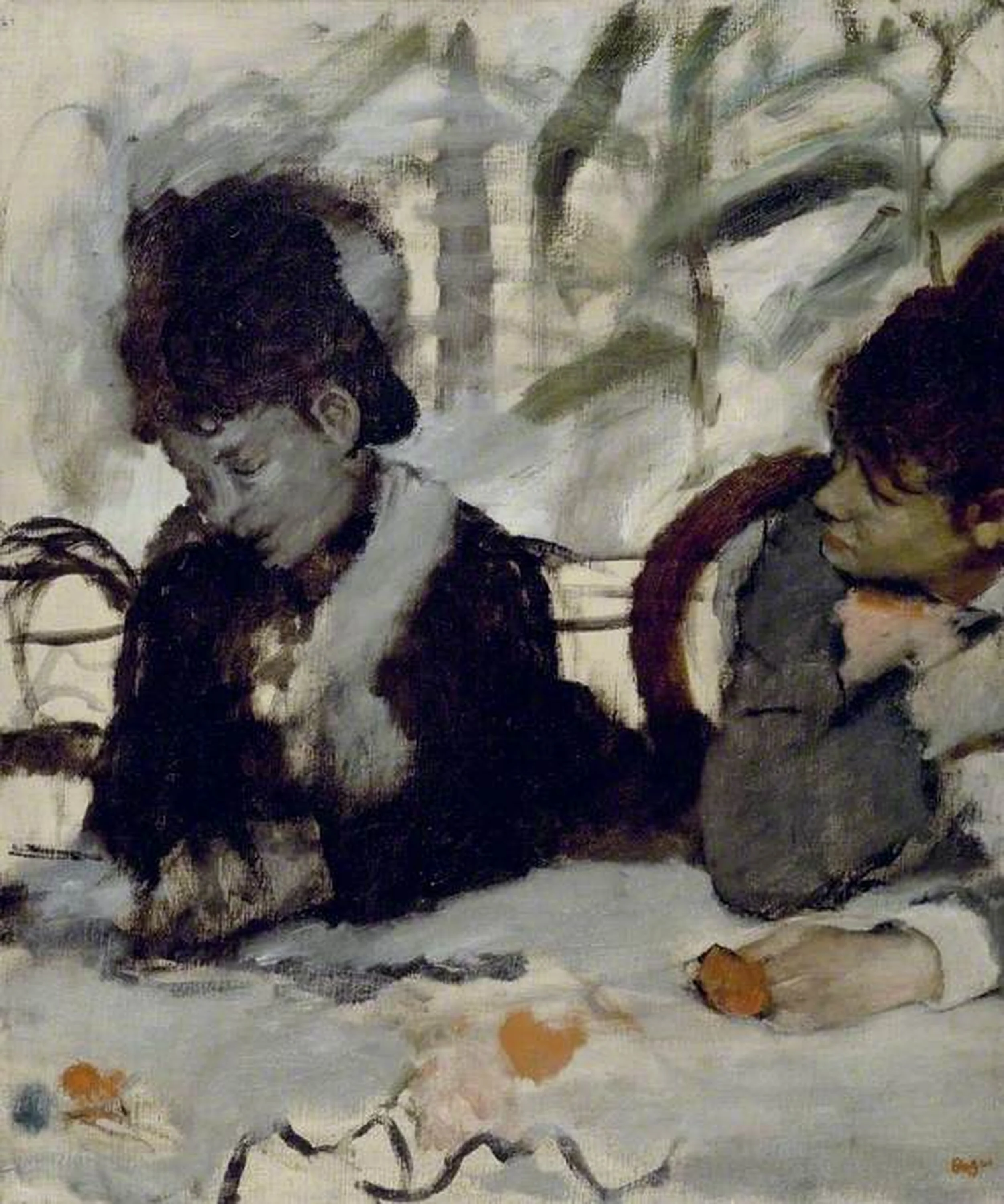 At the Café, Edgar Degas
