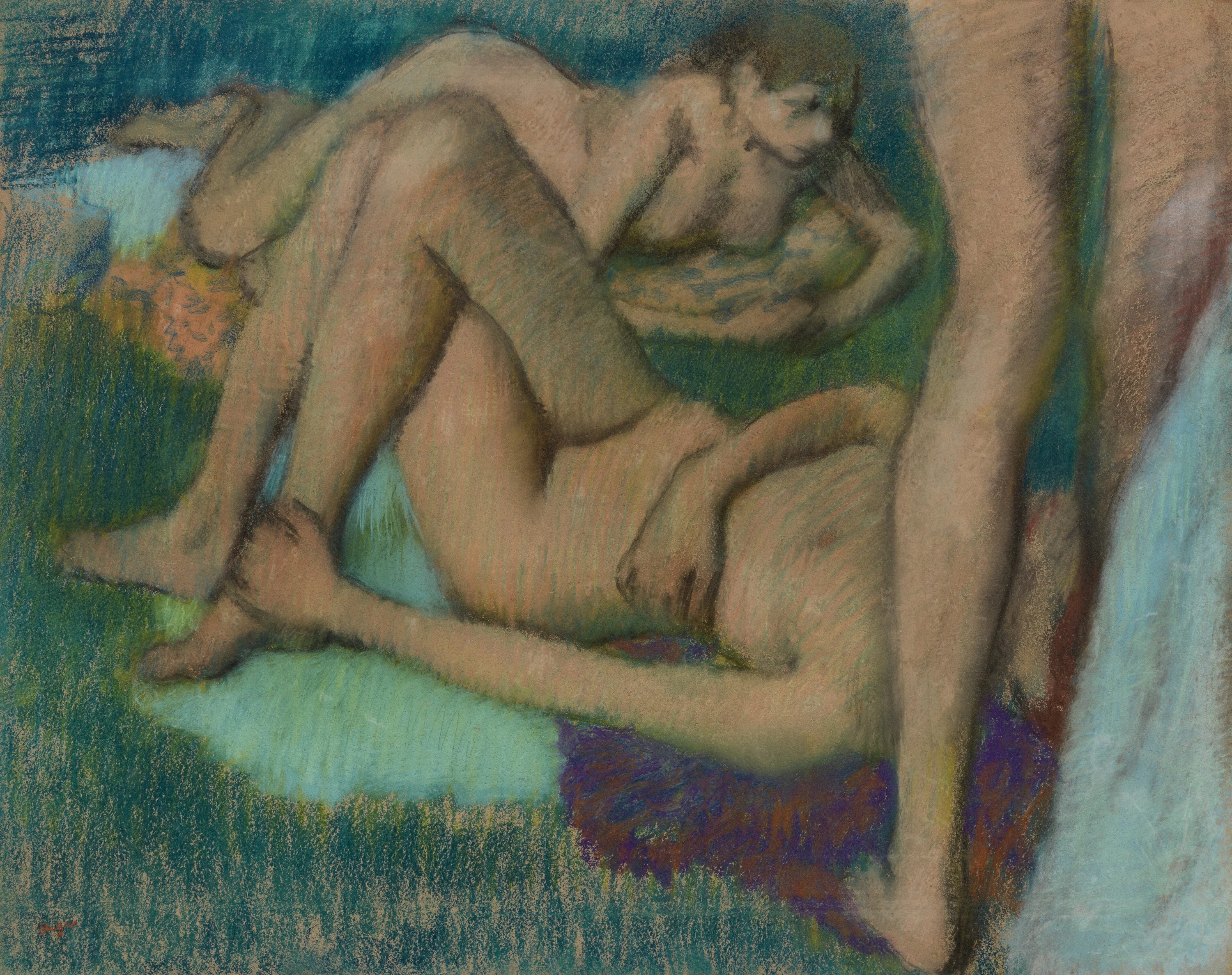 Bathers, Edgar Degas