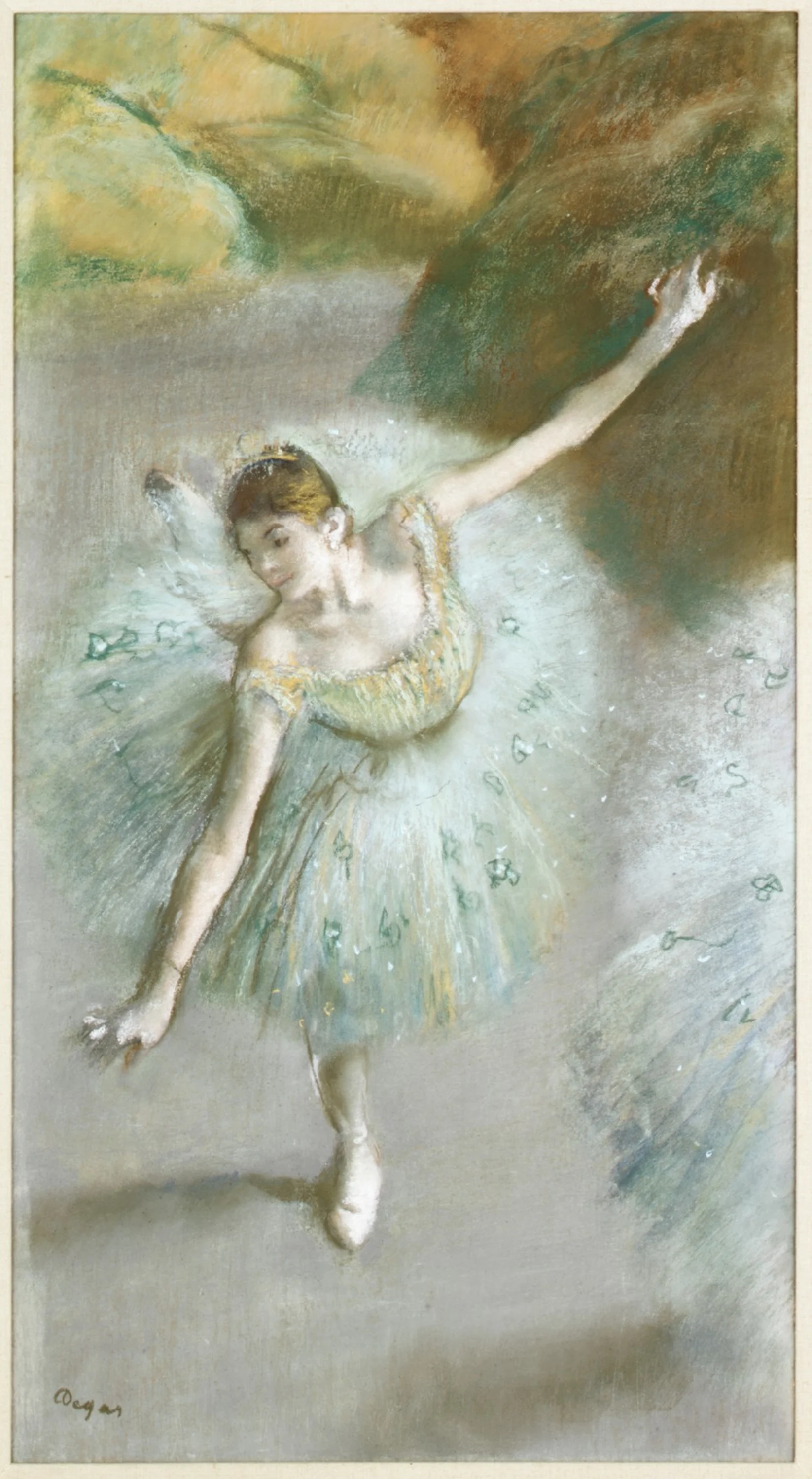 Dancer in Green, Edgar Degas