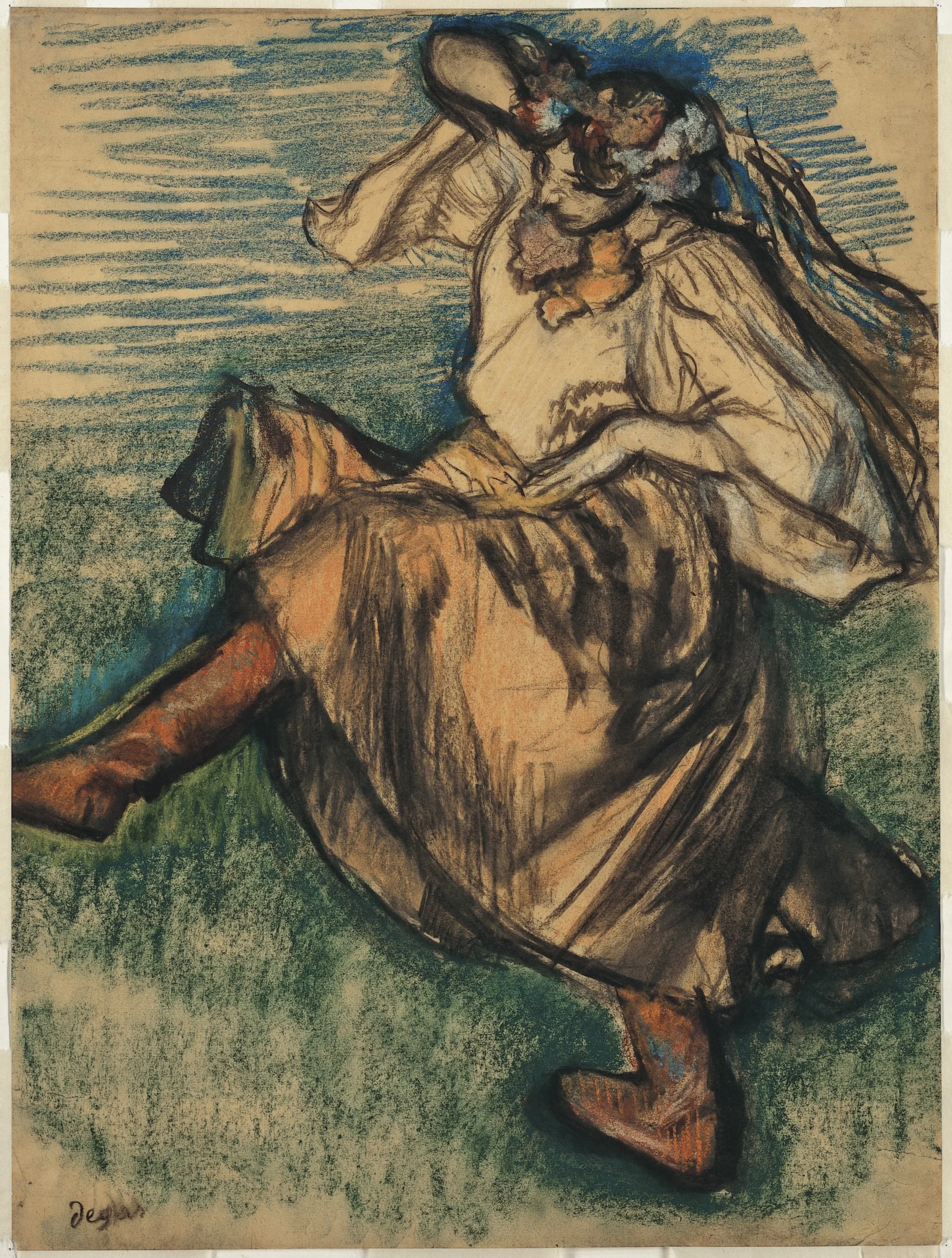 Dancer in Ukrainian Dress, Edgar Degas