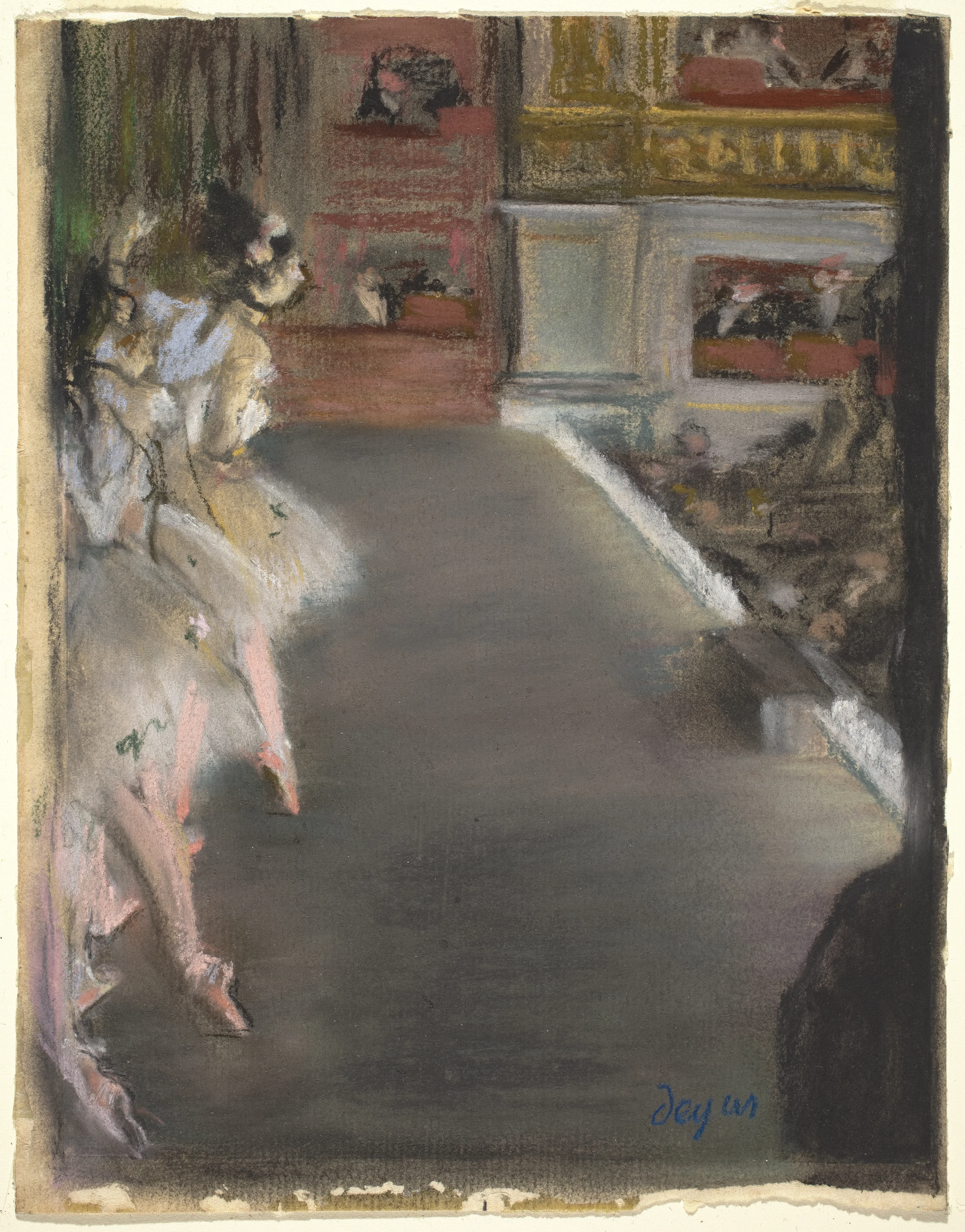 Dancers at the Old Opera House, Edgar Degas