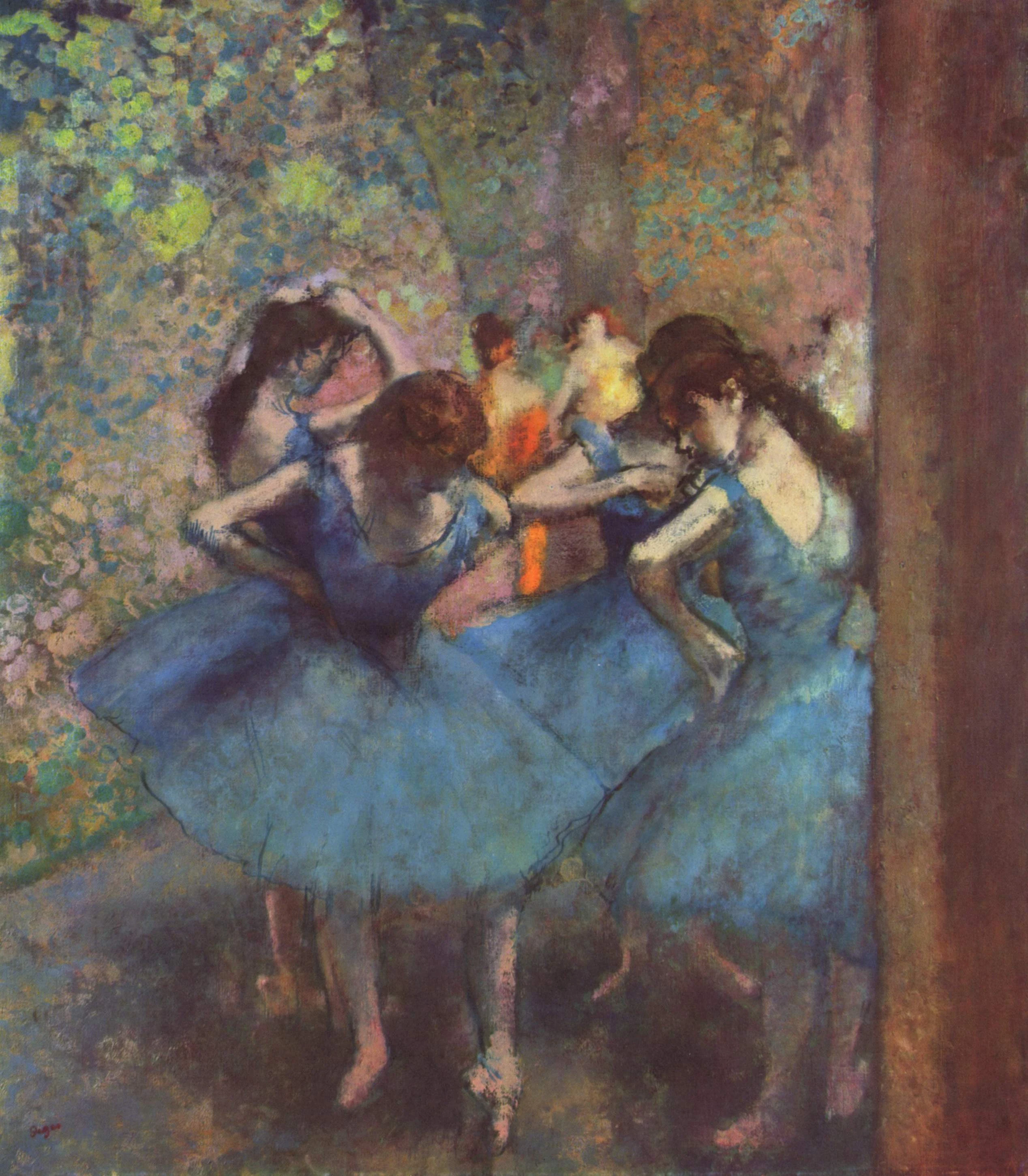 Danseuses bleues, Edgar Degas