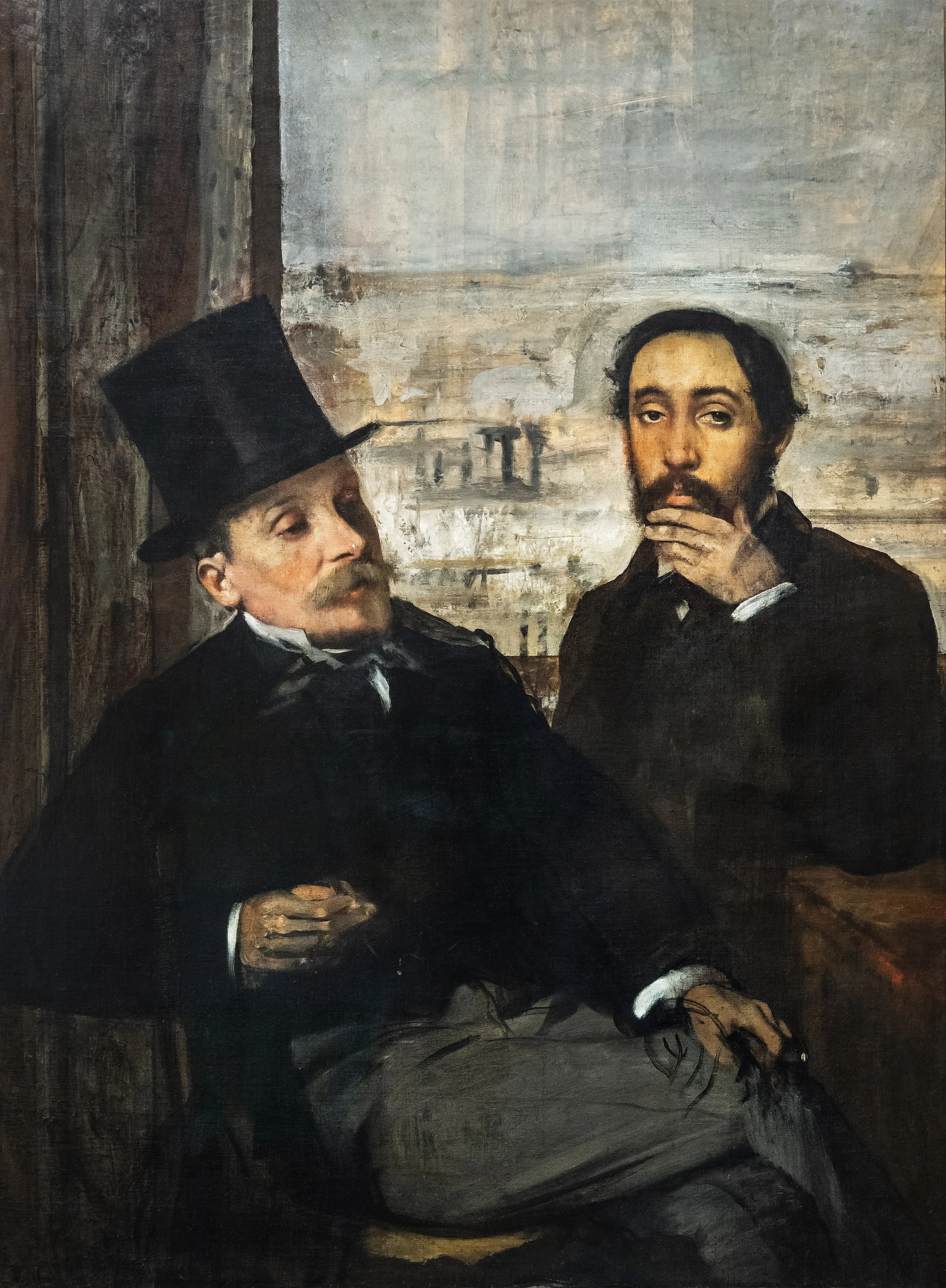 Degas et Évariste de Valernes, Edgar Degas